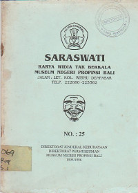 Saraswati: Karya Widia Tak Berkala